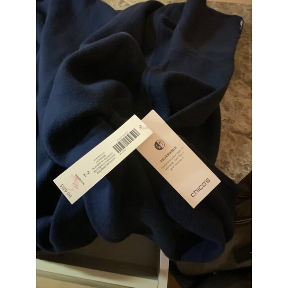 NEW Chicos 2 US L Sweater 2 Piece Set Long Sleeve Tunic With SOFT Cardigan NWT - Picture 3 of 16